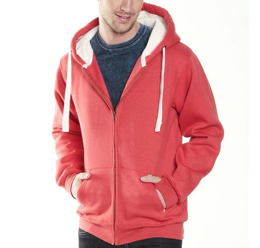 Red Ultra Premium Zip Hoodie